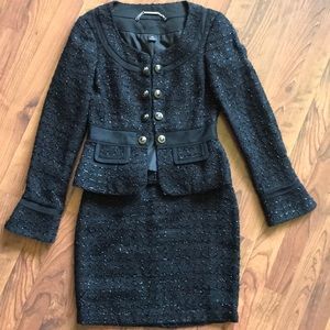 White House/Black Market Skirt Suit